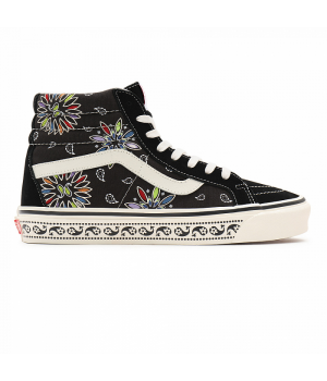 Vans кеды SK8-HI Anaheim Factory 38 DX черные с принтом