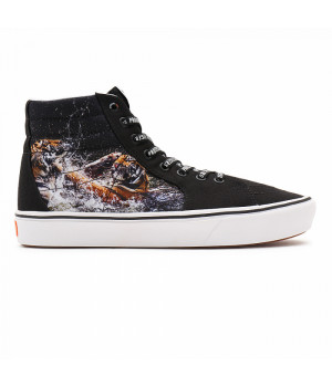 Vans кеды SK8-HI Comfycush с рисунком черные
