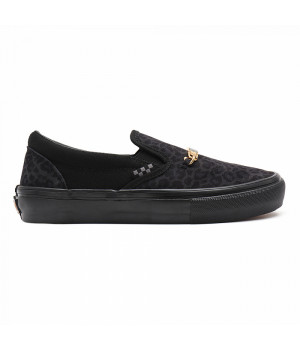 Кеды Vans Slip-On Skate Cher Strauberry черные