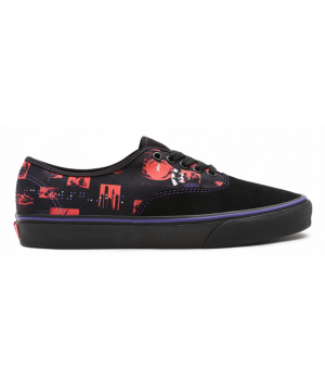 Vans кеды Authentic Otw Gallery черные с красным