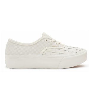 Vans кеды Authentic Platform 2.0 в клетку бежевые