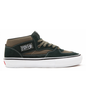 Vans кеды Skate Half Cab черные с коричневым