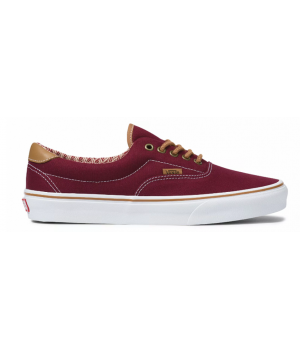Vans кеды Era C&L 59 бордовые