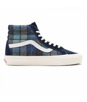 Кеды Vans Anahiem Factory Sk8-Hi 38 DX в клетку