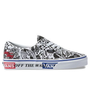 Кеды Vans Era Lady с принтом черно-белые