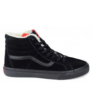 Зимние кеды Vans SK8-HI MTE Full черные