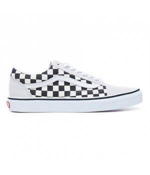 Vans Old Skool Checkerboard бежевые