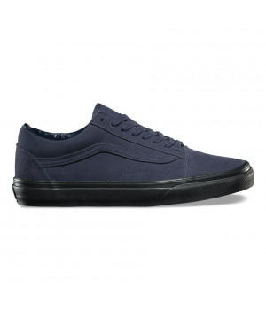 Кожаные кеды Vans OLD SKOOL Suede синие