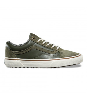 Кожаные кеды Vans UA Old School MTE MTE GRAPE зеленые