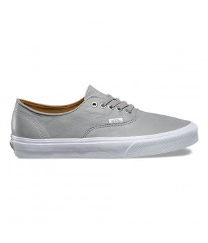 Кожаные кеды Vans Authentic Decon (Premium Leather) серые