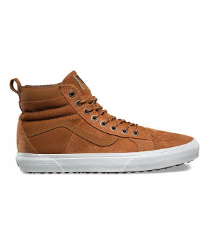 Кожаные кеды Vans UA SK8-HI 46 MTE DX (MTE) GLAZE коричневые