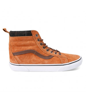Кожаные кеды Vans SK8-Hi MTE Ultrarange коричневые