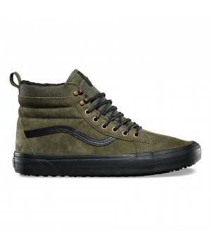 Кожаные кеды Vans UA SK8-HI MTE MTE PAT MOO зеленые