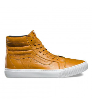 Кожаные кеды Vans Sk8-Hi Mte Leather коричневые мужские