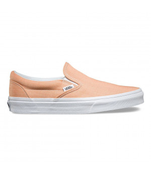 Слипоны Vans Classic Slip-On Chambray оранжевые 