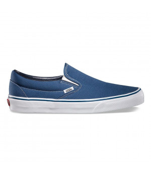 Слипоны Vans CLASSIC SLIP-ON Navy синие низкие