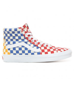 Кеды мужские Vans Sk8-Hi Checkerboard высокие разноцветные