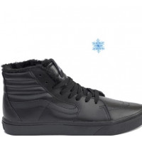Зимние кеды Vans Old School черные